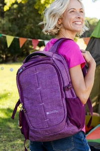 Mountain Warehouse Vic Laptop Bag Durable Padded Work Travel Backpack Rucksacks - Picture 1 of 89