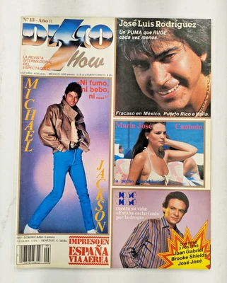 DISCO SHOW MAGAZINE, No.13 MARCH 1983 MICHAEL JACKSON / JOSE JOSE / MICK JAGGER - Image 1 of 4