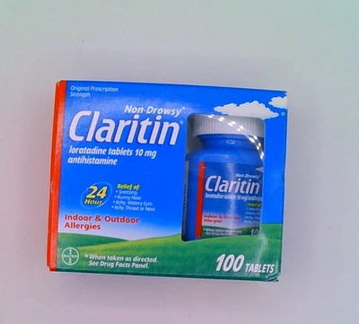Claritin 24 Hour 10 mg 100ct 01/26 - Image 1 of 2