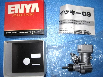 Enya Quicky 09 1.62cc 2-stroke vintage glow engine for 1/10 R/C cars, new f/s - Image 1 of 4