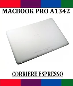 COVER SCOCCA MACBOOK PRO 13,3" 13 A1342 BIANCO WHITE COPERCHIO BOTTOM CASE APPLE - Foto 1 di 1