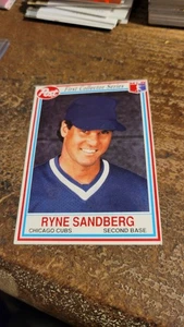 1990 Post Collector Series Baseball Ryne Sandberg #9 of 30 - Picture 1 of 2