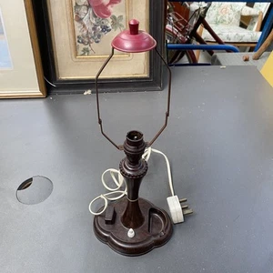 1930`S Bakelite Table Lamp With Ashtray & Matchbox Holder - Picture 1 of 7