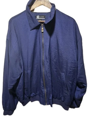 Jos A Banks Leadbetter Golf Chaqueta de Lluvia Chaleco Azul Marino Para Hombres Grande Cremallera Completa XL Foto 1 de 4
