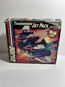 RARE 1994 HASBRO G.I. JOE THUNDERWING JET PACK SET OPEN BOX NEW SEALED CONTENTS - Picture 1 of 11