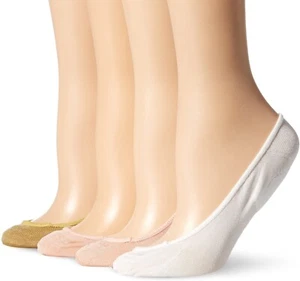 Sperry Top-Sider Women's 179413 Sole Shiny Nylon Micro Liner 4 Pack Size 5-10 - Picture 1 of 2