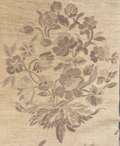 Tapisserie Tapestry Renaissance Woven Art New York FLORAL ART~GOLD~55”X71” - Picture 1 of 10