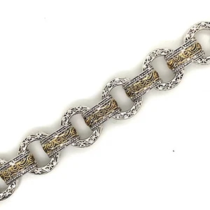 925 Sterling Silber verstellbares Unisex Armband Gr. 6,5 36 Gramm - Bild 1 von 4