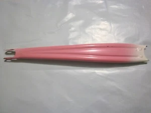 NOS Original Vintage Roadmaster Kids Bike 16" Slim Line Thin Bicycle Tank Pink - Picture 1 of 11