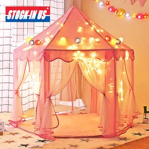 Princess Castle Play House Pink Large Indoor/Outdoor Kids Play Tent for Girls