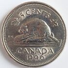 1996 Canada 5 cents attaché 6 variétés