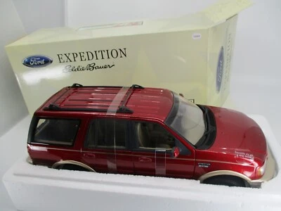 TA684 UT MODELS 1/18 1:18 FORD EXPEDITION EDDIE BAUER ROUGE METALLISE REF - - Photo 1/4