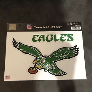 Philadelphia Eagles Retro Vintage Logo Team Multi Magnet Set 8.5” x 11” - QTY - Picture 1 of 3