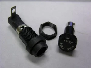 2 soportes de fusibles a prueba de golpes Littelfuse H345603 serie 345 para fusibles 3AG o 5x20 mm - Imagen 1 de 1