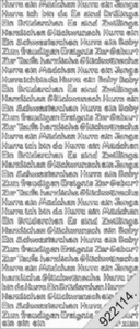 ✂ Sticker Schriften zur Geburt, klein - gold oder silber - Starform - Nr.444 - Bild 1 von 7