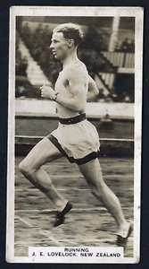 PATTREIOUEX (OTHER) - SPORTING CELEBRITIES - #8 J E LOVELOCK, ATHLETICS - Picture 1 of 2