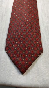 HUBERT MILANO 100% SILK TIE SETA CRAVATTA NECKTIE MADE IN ITALY CLASSIC - Imagen 1 de 5