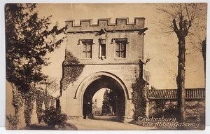 RPPC Tewkesbury, England - The Abbey Gateway - Sepia Toned - Postcard - Picture 1 of 2