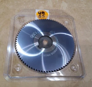 4" DIA. X .125" WIDTH X 1" BORE,   SOLID CARBIDE SLOTTING SAW, T1396 - Picture 1 of 5