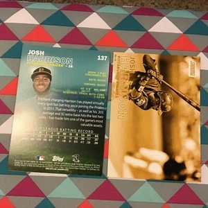 Josh Harrison #137 Piraten 2016 Topps Stadion Verein 5X7 Gold Version # Ed / 10 - Picture 1 of 1