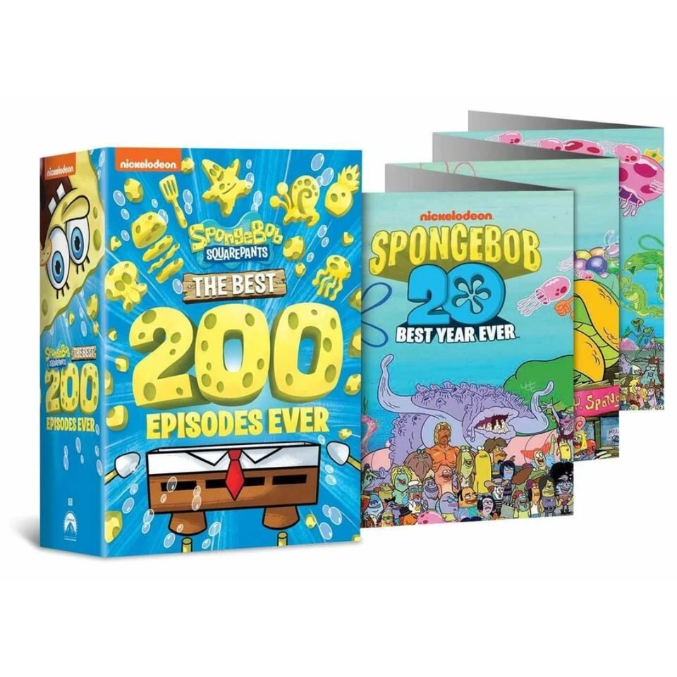 SpongeBob SquarePants: The Best 200 Episodes Ever (DVD, 2019, Special Edition) - Image 1 of 1