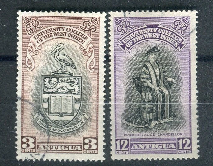 Antigua KGVI 1951 BWI University College fine used - Imagem 1 de 1