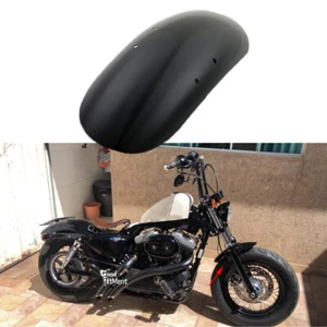 Guardabarros delantero corto de hierro para motocicleta apto para Harley Sportster Forty Eight - Imagen 1 de 8
