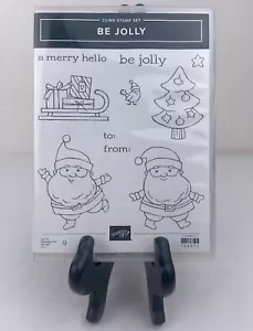 Stampin Up Be Jolly Cling Stempelset - Bild 1 von 3