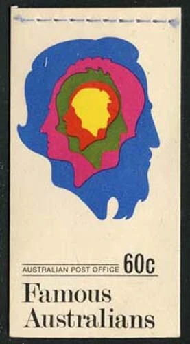  Australia 1970 60c Famous Australians booklet SG# SB47 NH - Image 1 of 1