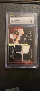 2009 10 OPC Premier Quad Patch Auto Rookie #5/35 Brad Marchand Bruins CSG 8/10 - Bild 1 von 2