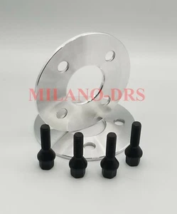 2 DISTANZIALI 5mm ABARTH 500 + BULLONI BLACK - Imagen 1 de 1