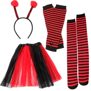 Conjunto de diadema Ladybug alas de abeja conjunto de festival mujeres fiesta favores - Imagen 1 de 12