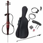 Yamaha Silent Cello Set SVC110S with bow, headphones and case