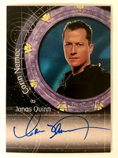 Stargate SG-1 Season 6 Autograph Card A26 Corin Nemec as Jonas Quinn