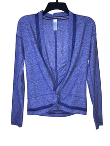 Ivivva by LuluLemon Girls Size 14 On The Move Knot Twist Dance Yoga Top RR116 - Picture 1 of 3