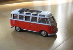 Minichamps 1:43 Modellauto Volkswagen VW T1 Samba Bulli Bus, sehr guter Zustand - Bild 1 von 6