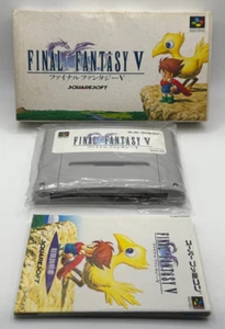 Final Fantasy V (Super Famicom, 1992) CIB - Picture 1 of 13