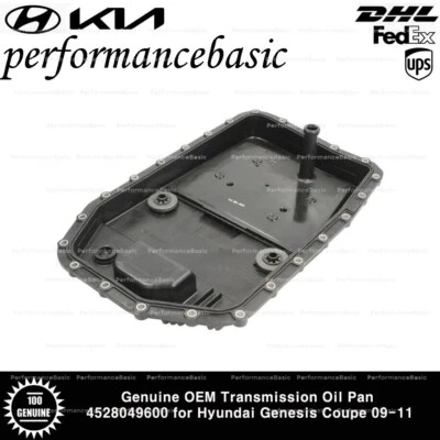 Pan de aceite de transmisión genuino OEM 4528049600 para Hyundai Genesis Coupé 09-11 Foto 1 de 2