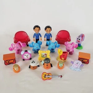 Blues Clues 2019 Figuren Lot Viacom Blue Dog Mailbox Salt Pepper - Just Play - Bild 1 von 11