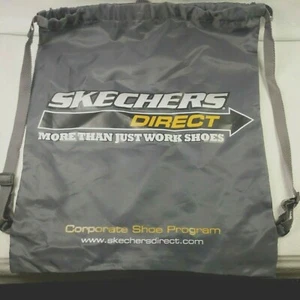 Sketchers Direct Shoe Bag Backpack Gray 16.5"x 19.5" - Picture 1 of 5