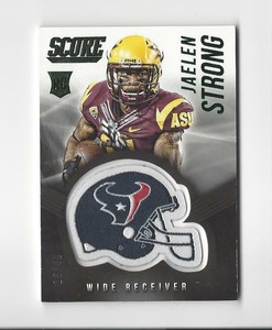 2015 Score Rookie HELMET Green  Jaelen Strong RC Rookie Texans 16/49 