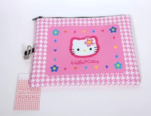 JP-FASTCARE Sanrio Hello Kitty Kaohana flat pouch from japan - Picture 1 of 3