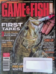 Game & Fish Midwest Magazine March 2023 Turkeys, Early Spring River Bass - Foto 1 di 3