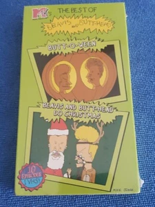 The Best Of Beavis and Butt-Head Butt-O-Ween & Do Christmas VHS Time LIFE VIDEO - Picture 1 of 8