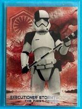 2018 Star Wars The Last Jedi S2 First Order Red #FO-4 Exec. Storm. /99  NS01R02J