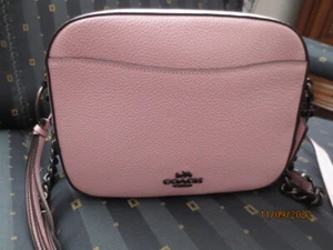 COACH Umhängetasche Camera Bag Altrosa/Leder NEU 100%Original - Bild 1 von 6