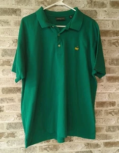 HERREN XXL MASTERS COLLECTION AUGUSTA NATIONAL GRÜN BAUMWOLLE POLOSHIRT 🔥 - Bild 1 von 6