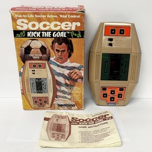 BAMBINO SOCCER Vintage 1979 Electronic Handheld Game WITH BOX RARE - WORKS - Picture 1 of 7