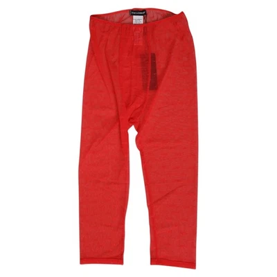 DOLCE & GABBANA Ropa Interior Rojo Logo Encaje Apretado Midi Pantalones IT2 / S RRP 300usd Foto 1 de 4