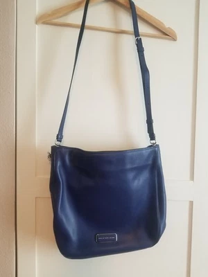Bolso Hobo Marc by Marc Jacobs con asa única más correa para el hombro - azul Foto 1 de 4